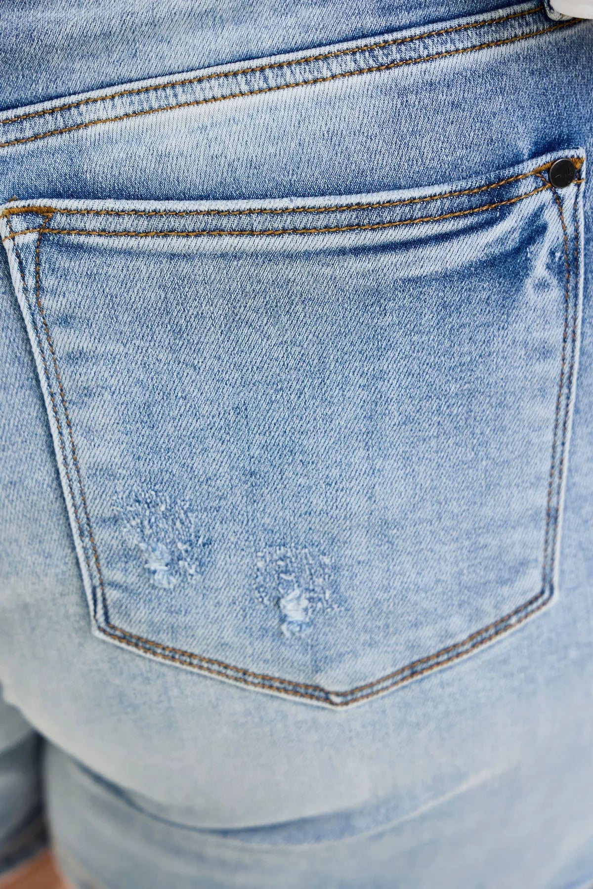 Daryl Vintage Wash Dad Shorts - PLUS