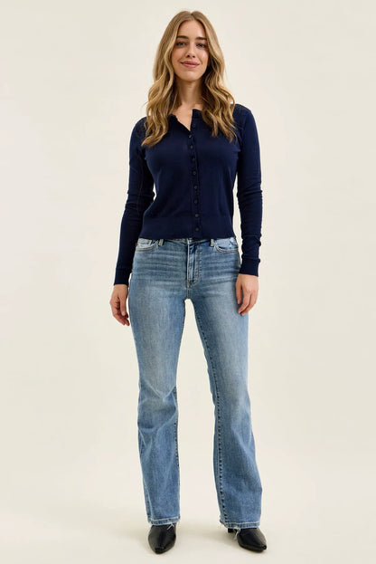 Daisy Vintage Bootcut With Destroy Hem