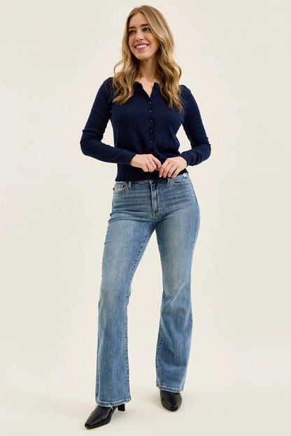 Daisy Vintage Bootcut With Destroy Hem