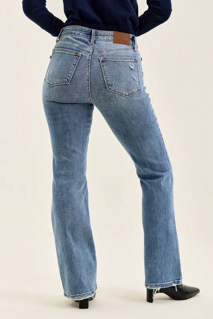 Daisy Vintage Bootcut With Destroy Hem