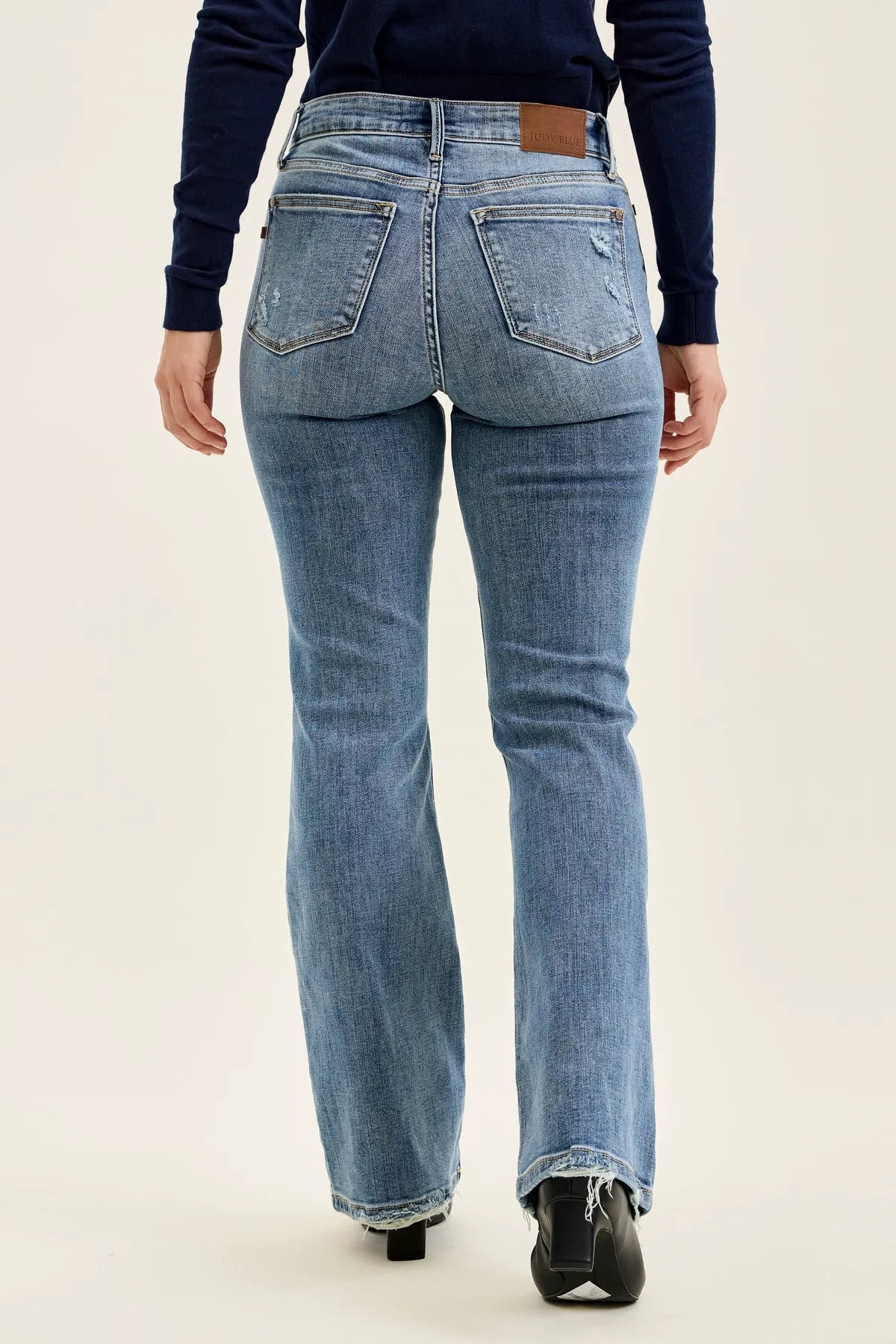 Daisy Vintage Bootcut With Destroy Hem