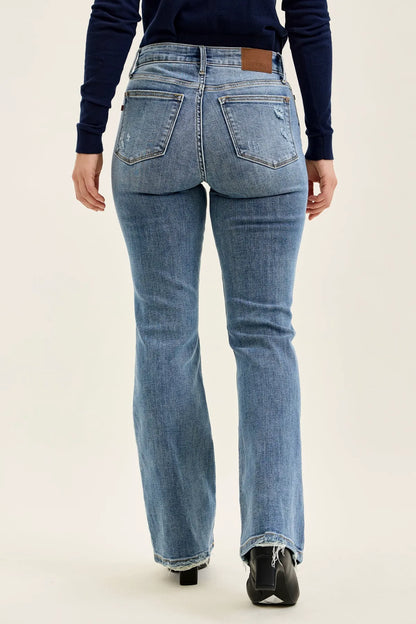 Daisy Vintage Bootcut With Destroy Hem