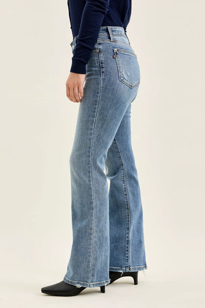 Daisy Vintage Bootcut With Destroy Hem