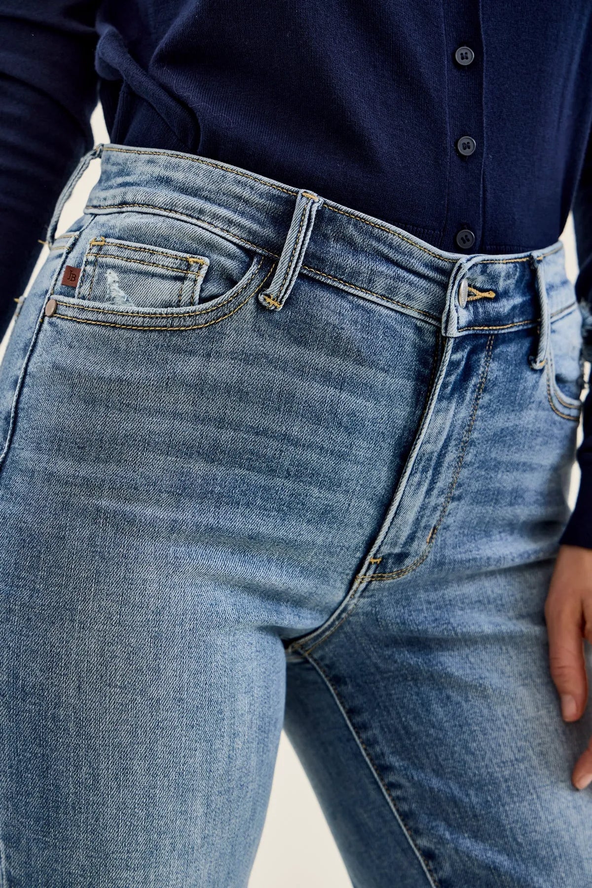 Daisy Vintage Bootcut With Destroy Hem