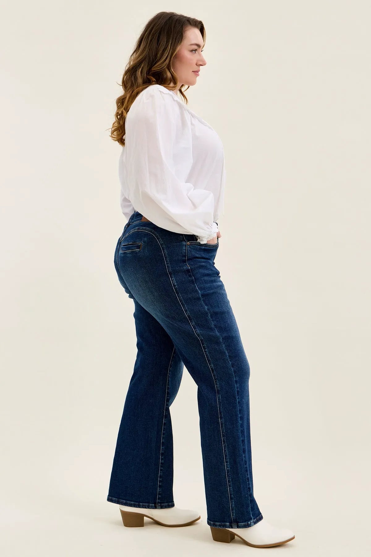 Alex Bootcut With Cowgirl Seaming - PLUS