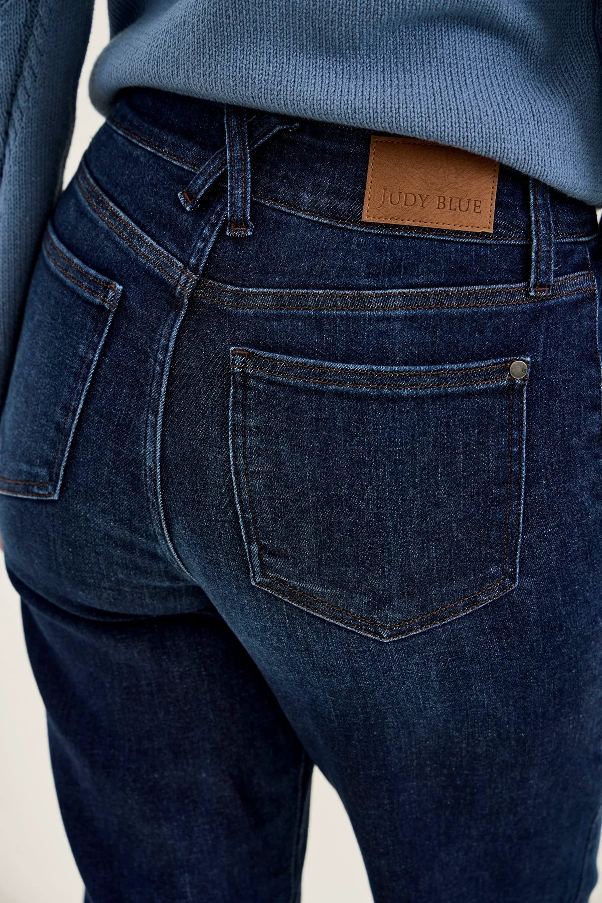 Penny Dark Indigo Trouser Wide Leg