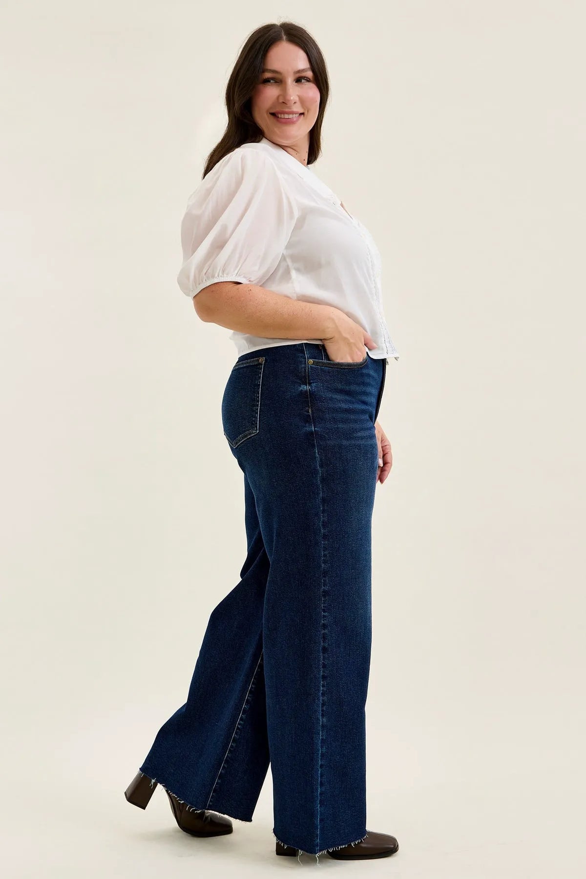 Lux Retro Wide With Adjustable Tabs - PLUS
