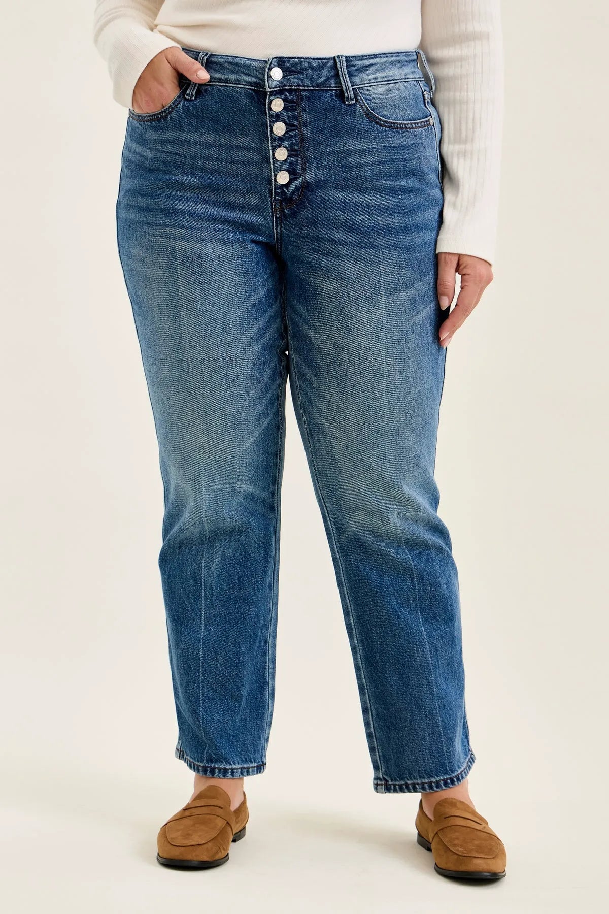Lara Slim Straight Rigid Magic - PLUS