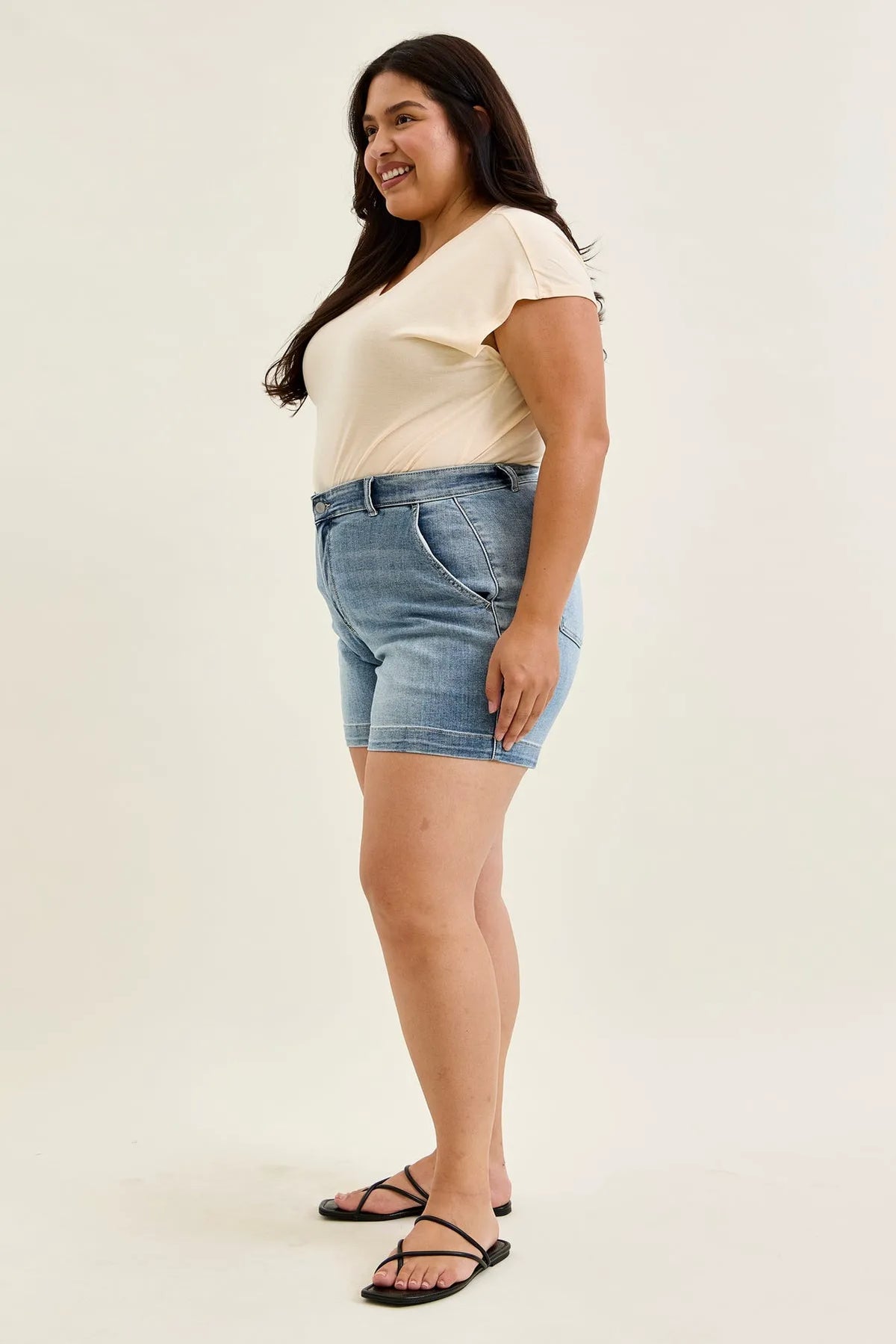 Margo Tailored Shorts - PLUS