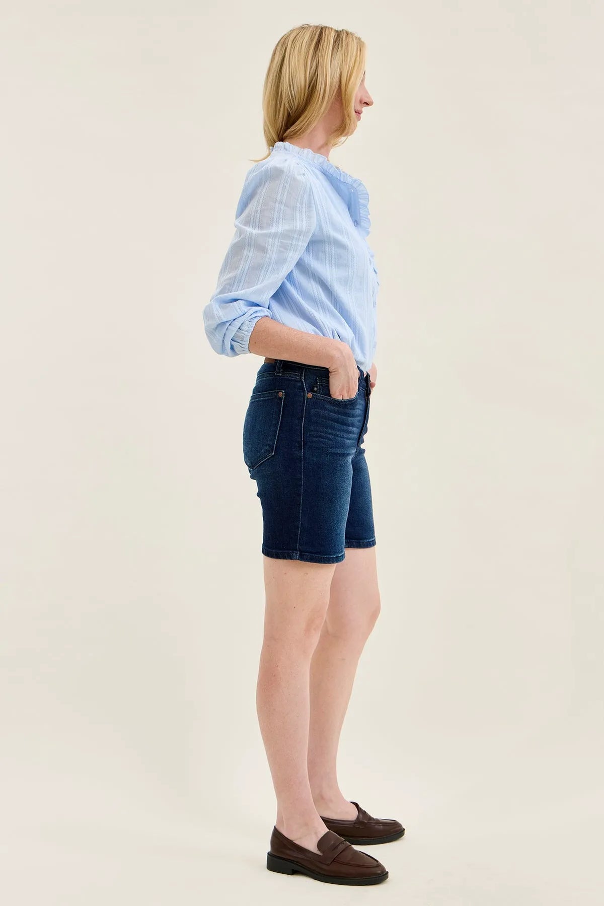 Louisa V-Front Bermuda