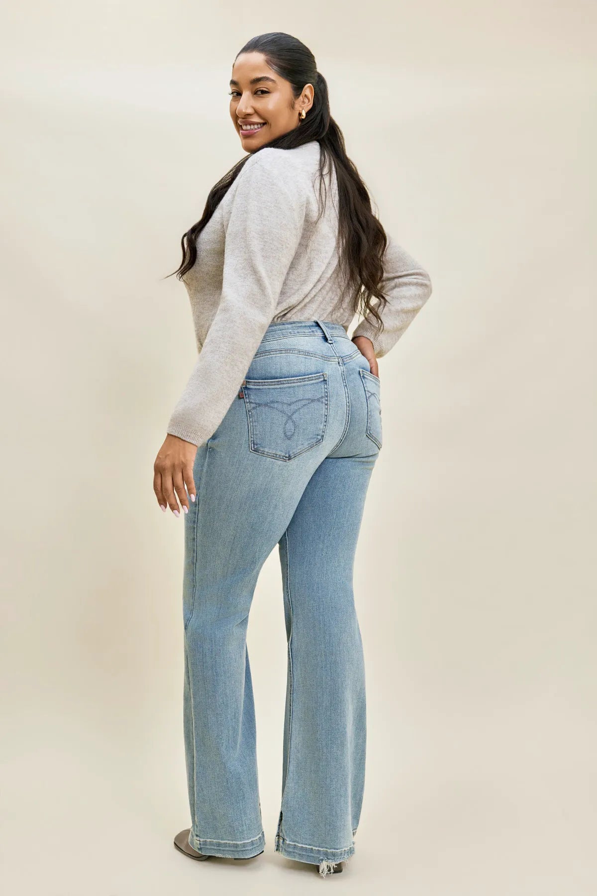 Multi Inseam Charlotte Flare (Long Inseam) - PLUS