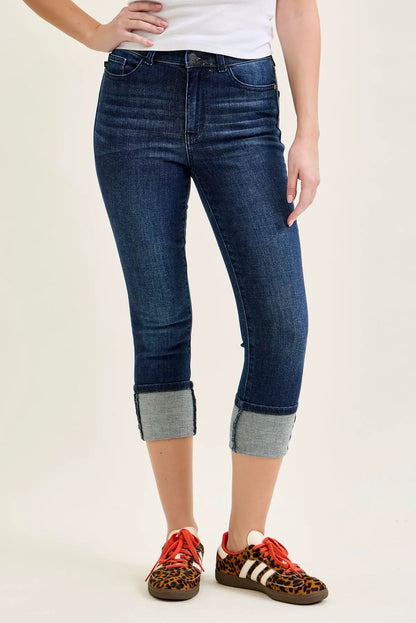 Melanie Double Waist Band Capri