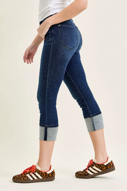 Melanie Double Waist Band Capri