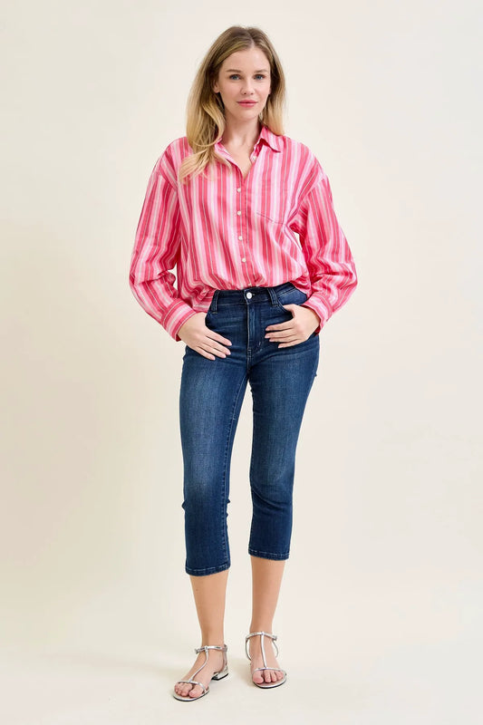 Melanie Sleek & Chic Side-Slit Capris
