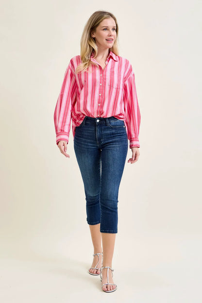 Melanie Sleek & Chic Side-Slit Capris