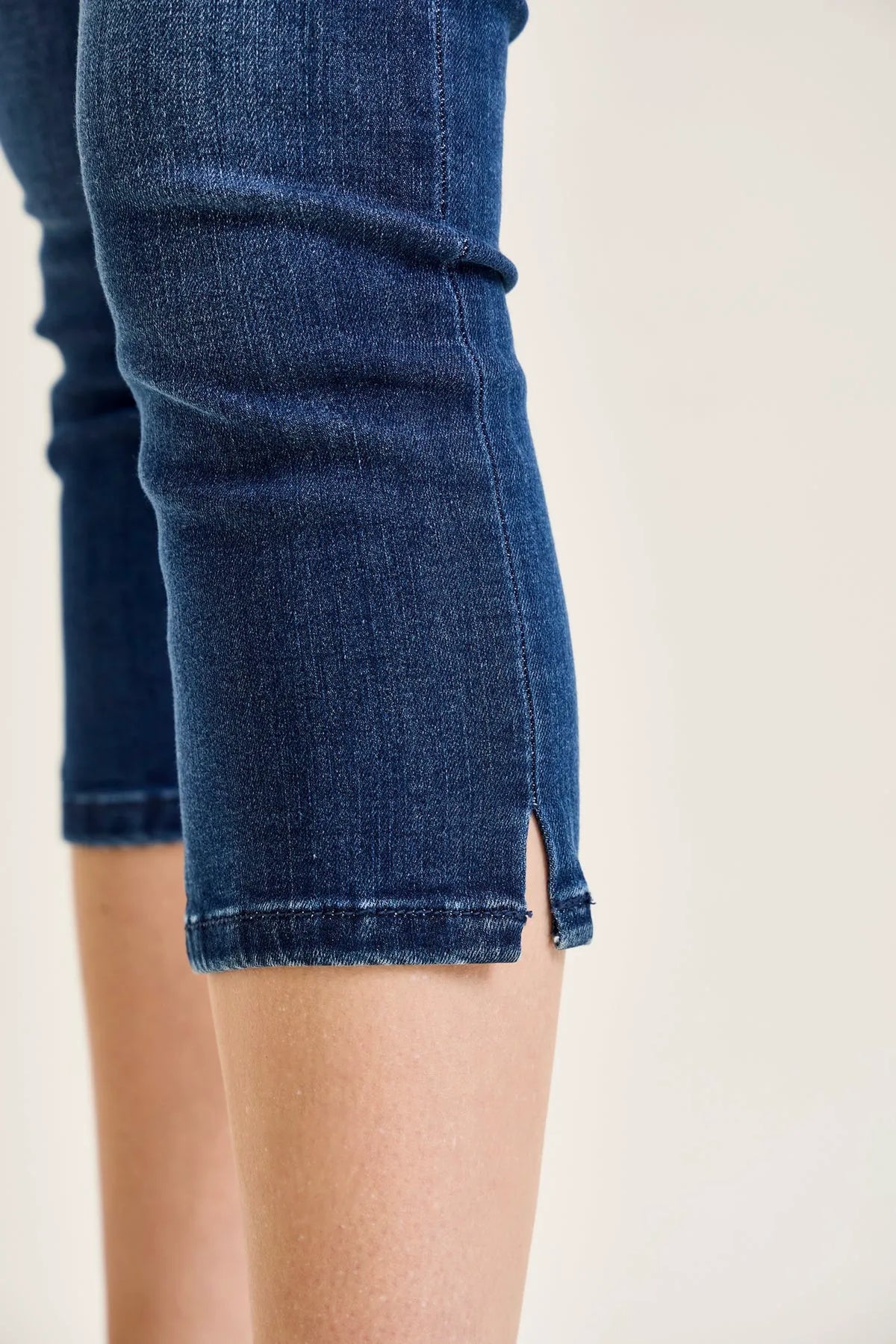 Melanie Sleek & Chic Side-Slit Capris