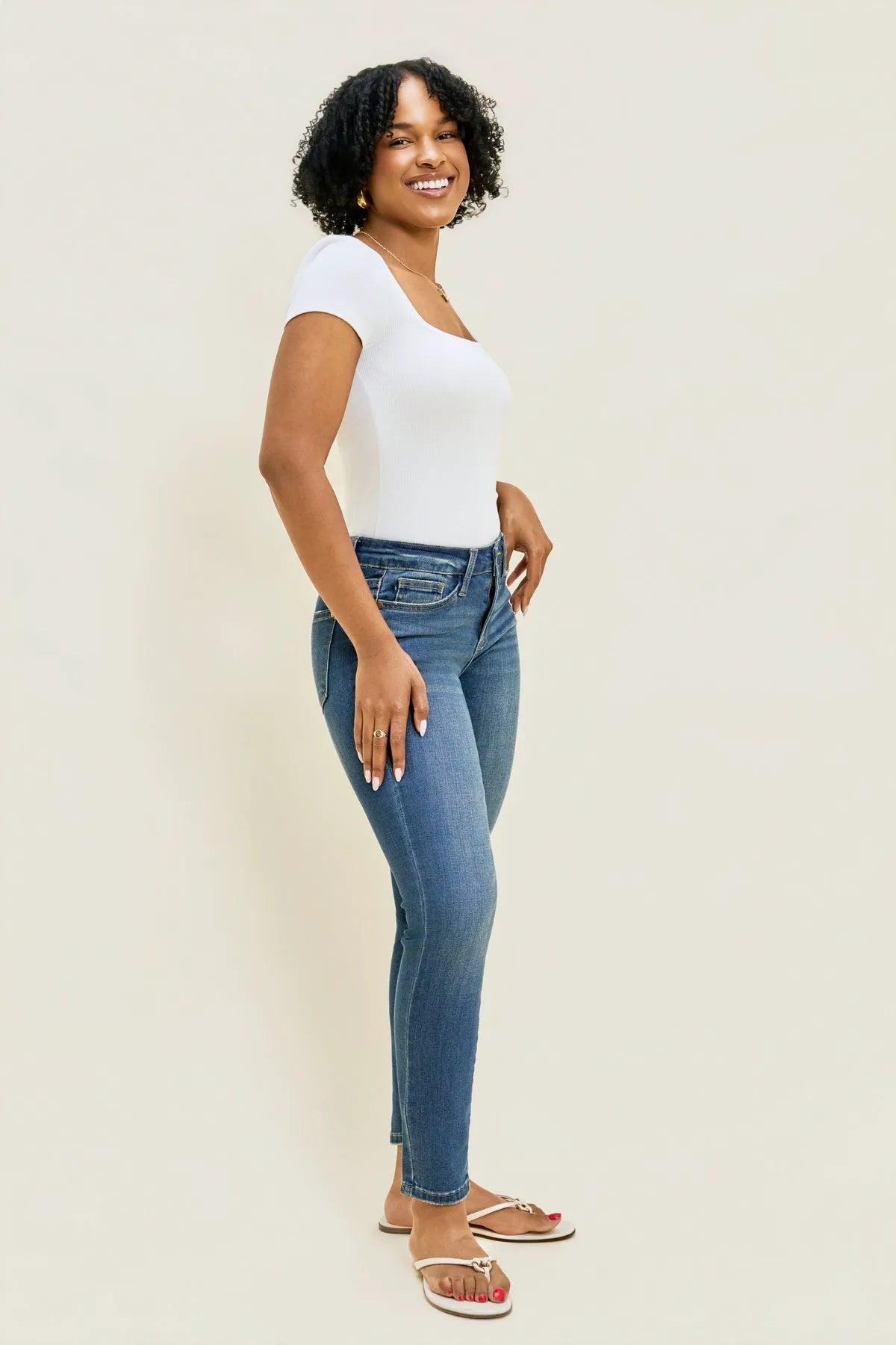 Angie Comfy Chic 27" Relaxed Jeans