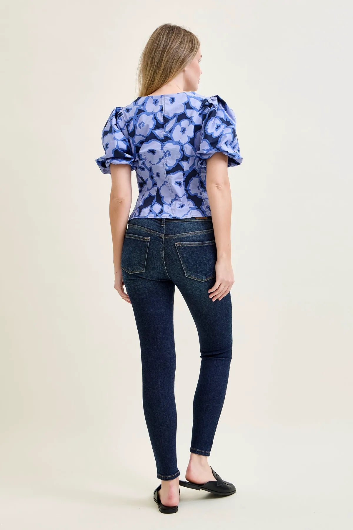 Sienna Handsand Resin Wash Skinny Jeans