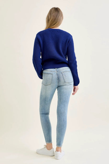Sienna Distressed Skinny Jeans