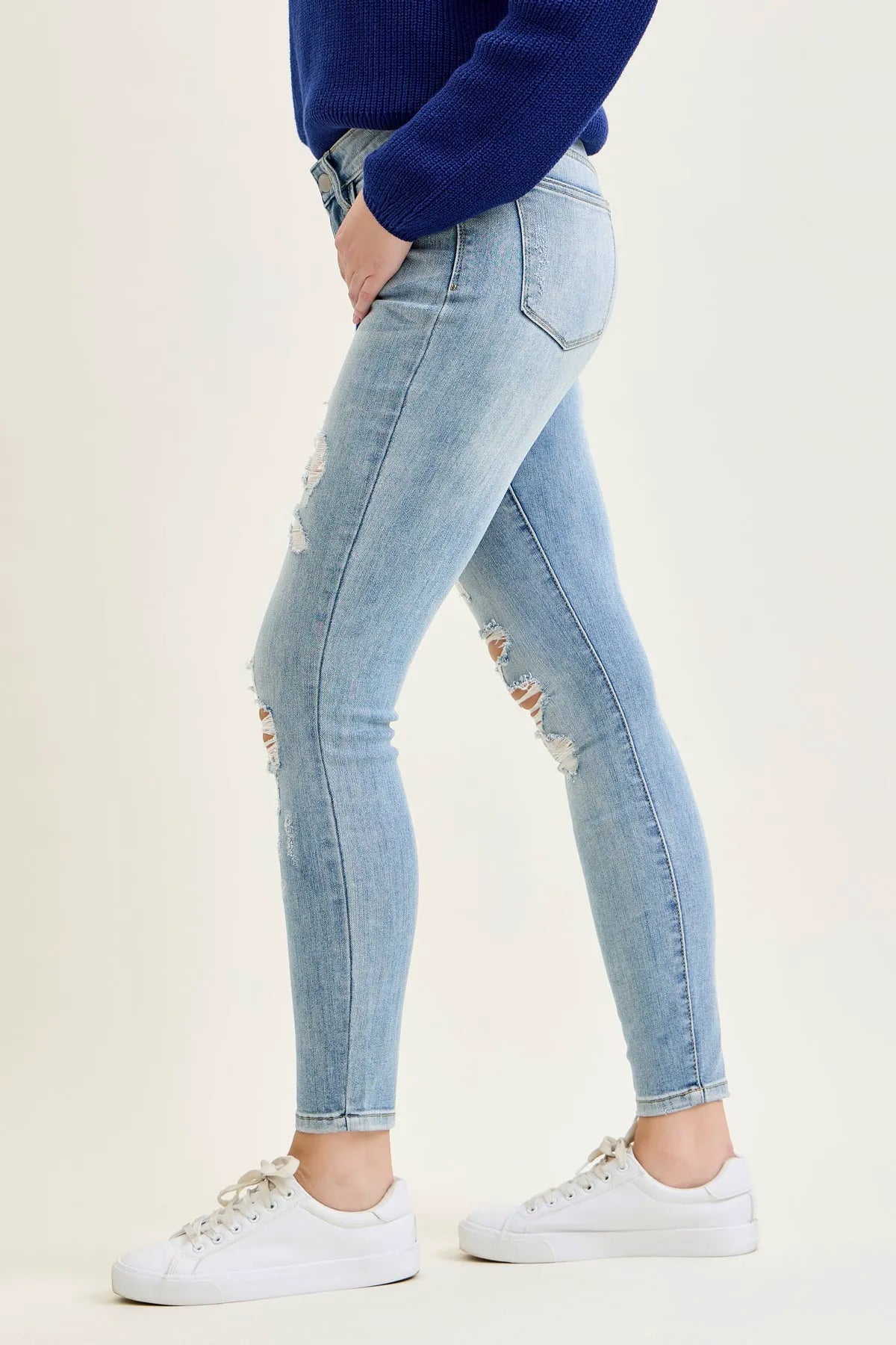 Sienna Distressed Skinny Jeans
