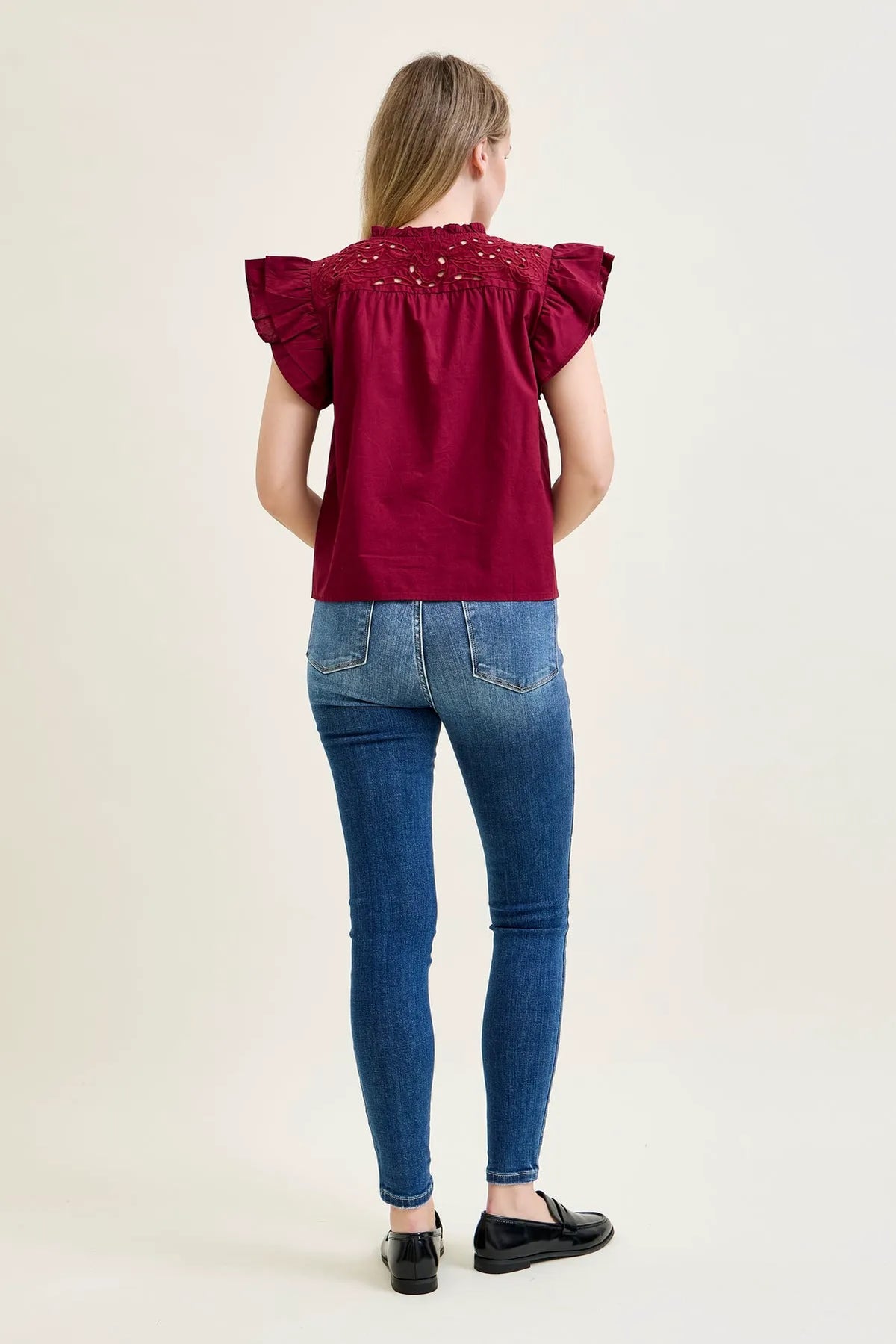 Sienna Classic Button Fly Skinny Jeans