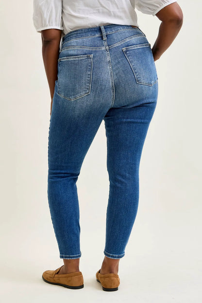 Sienna Classic Button Fly Skinny Jeans - PLUS