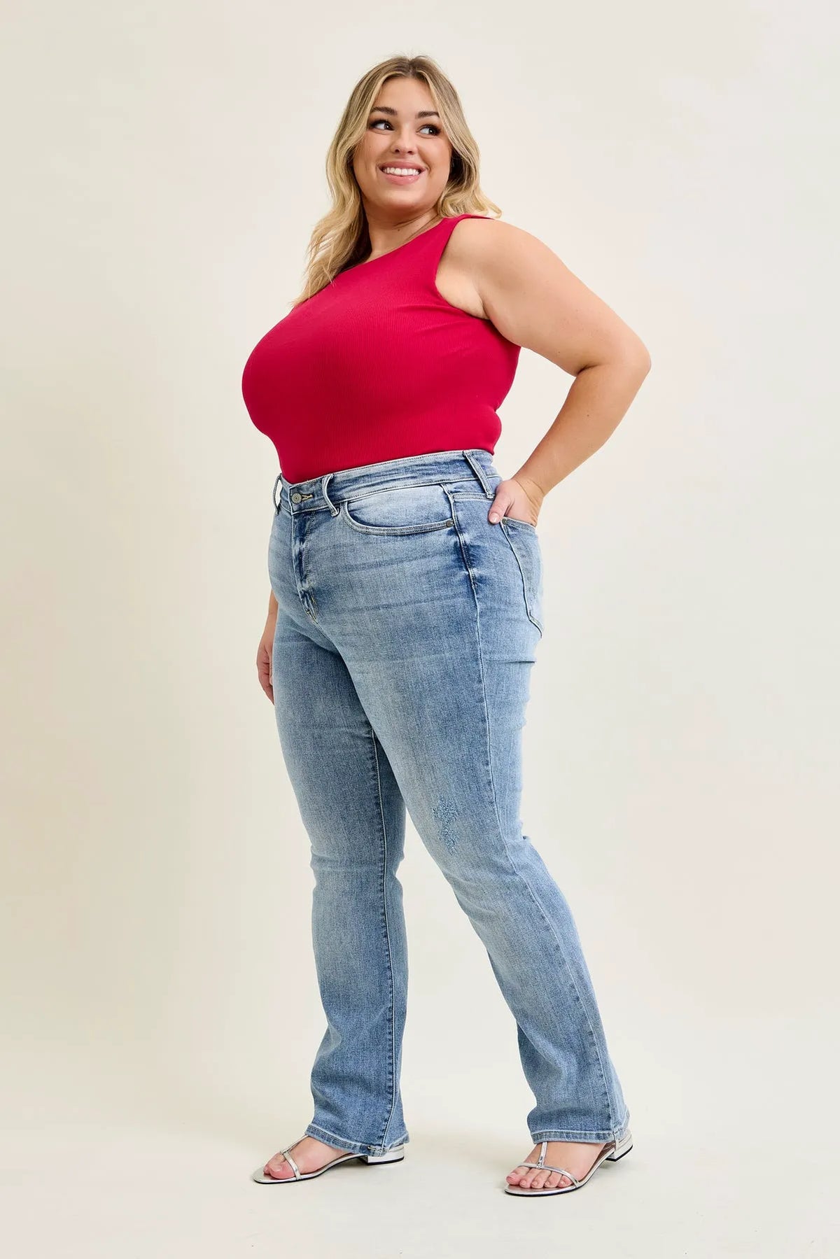 Daisy Bootcut Jeans - PLUS