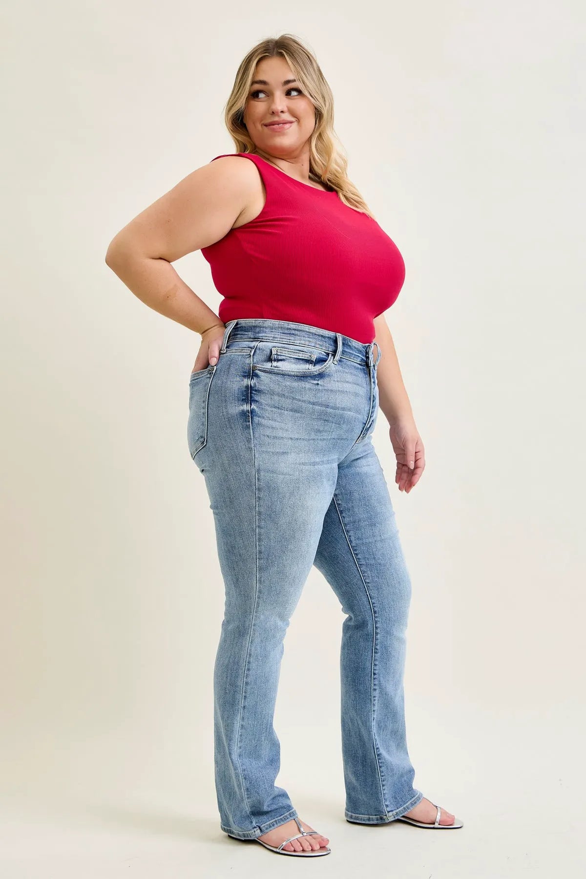 Daisy Bootcut Jeans - PLUS