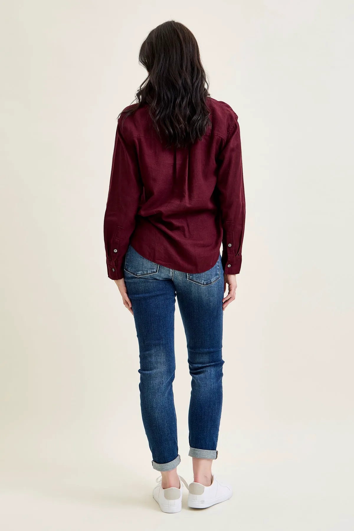 Lara Classic Cuffed Slim Fit