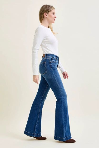 Charlotte Wide Hem Flare Jeans