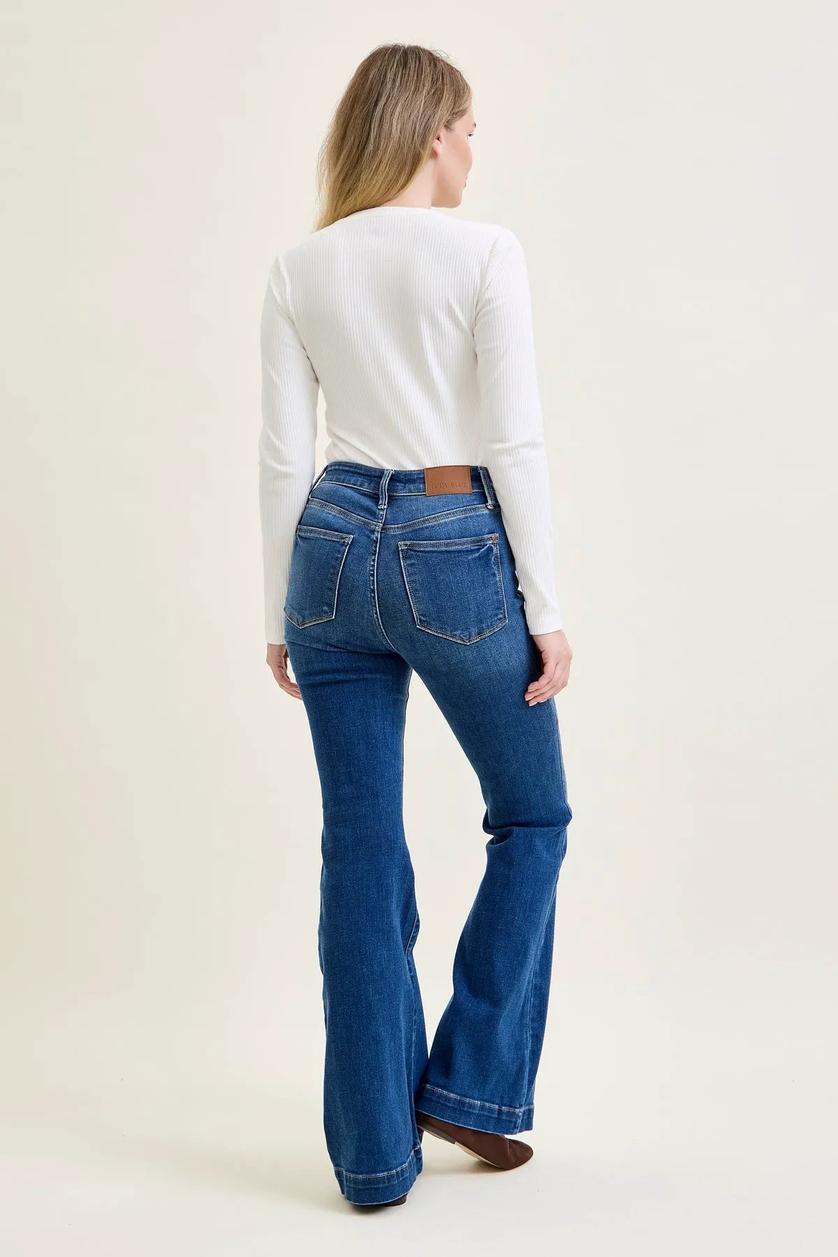 Charlotte Wide Hem Flare Jeans