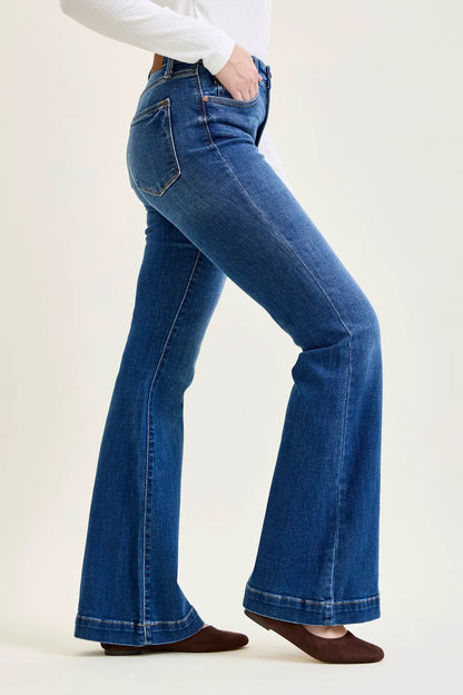 Charlotte Wide Hem Flare Jeans