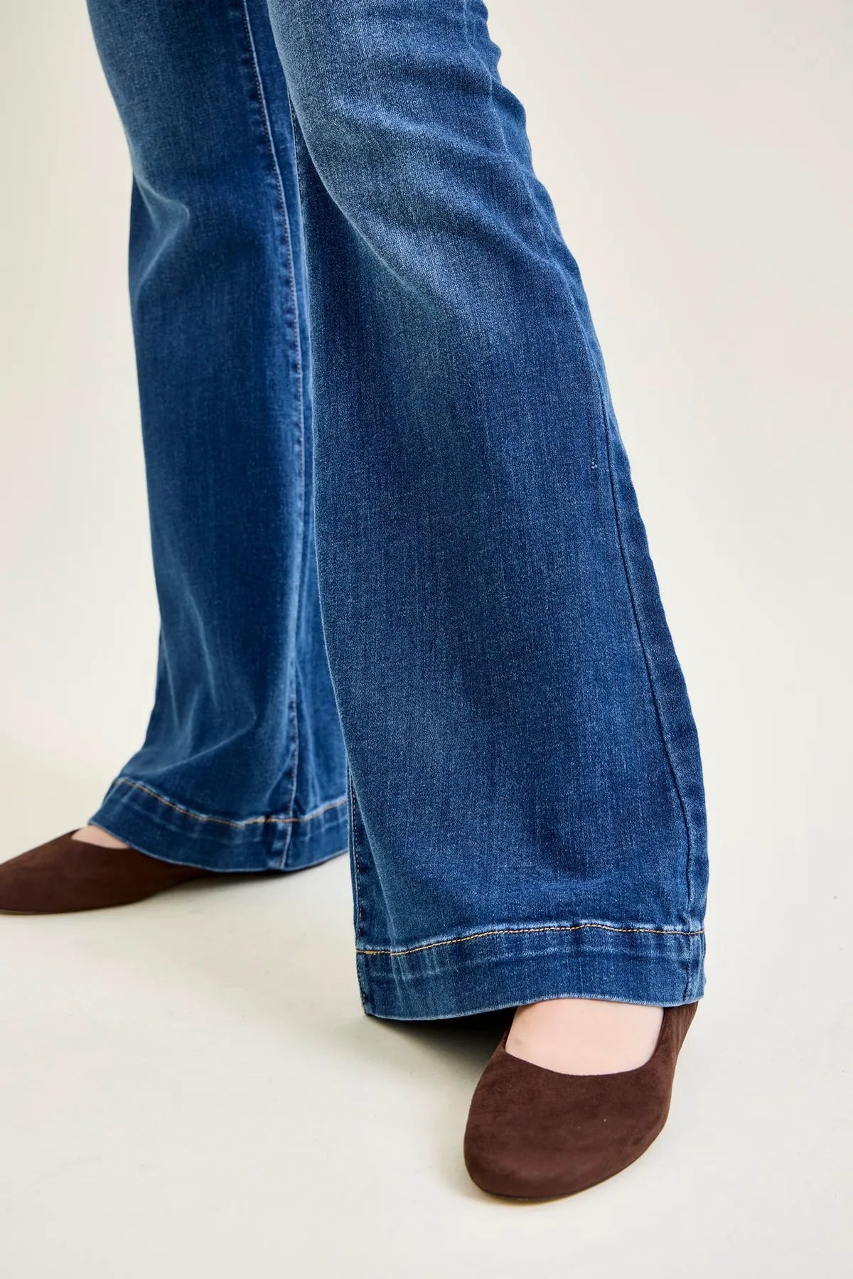 Charlotte Wide Hem Flare Jeans