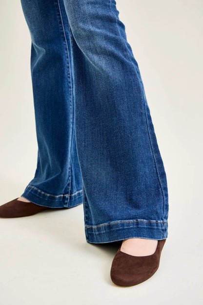 Charlotte Wide Hem Flare Jeans