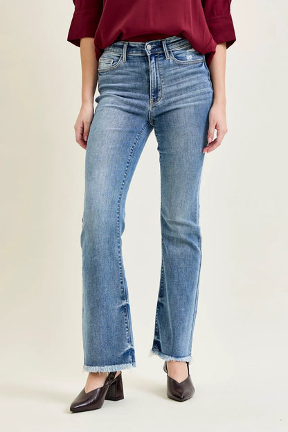 Daisy Bootcut with Fray Hem