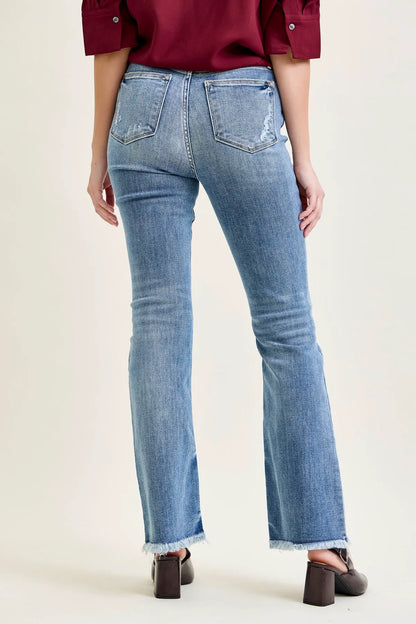Daisy Bootcut with Fray Hem