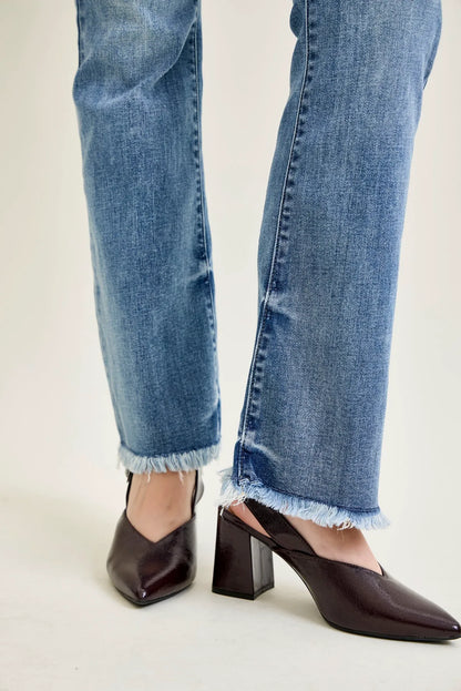 Daisy Bootcut with Fray Hem