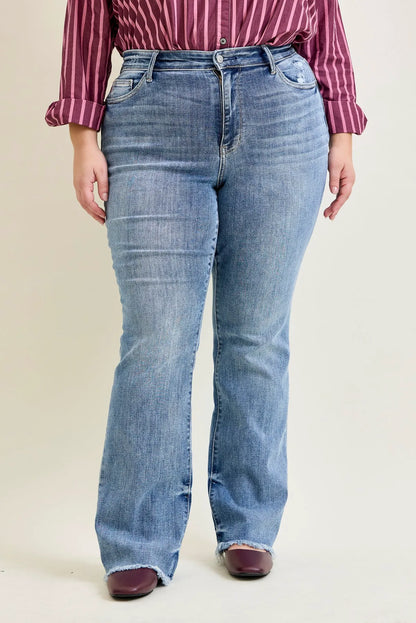Daisy Bootcut with Fray Hem - PLUS