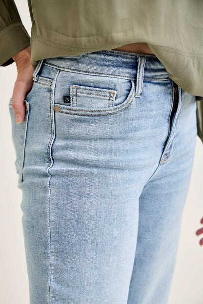 Kimberly Light Wash Straight Leg Jeans