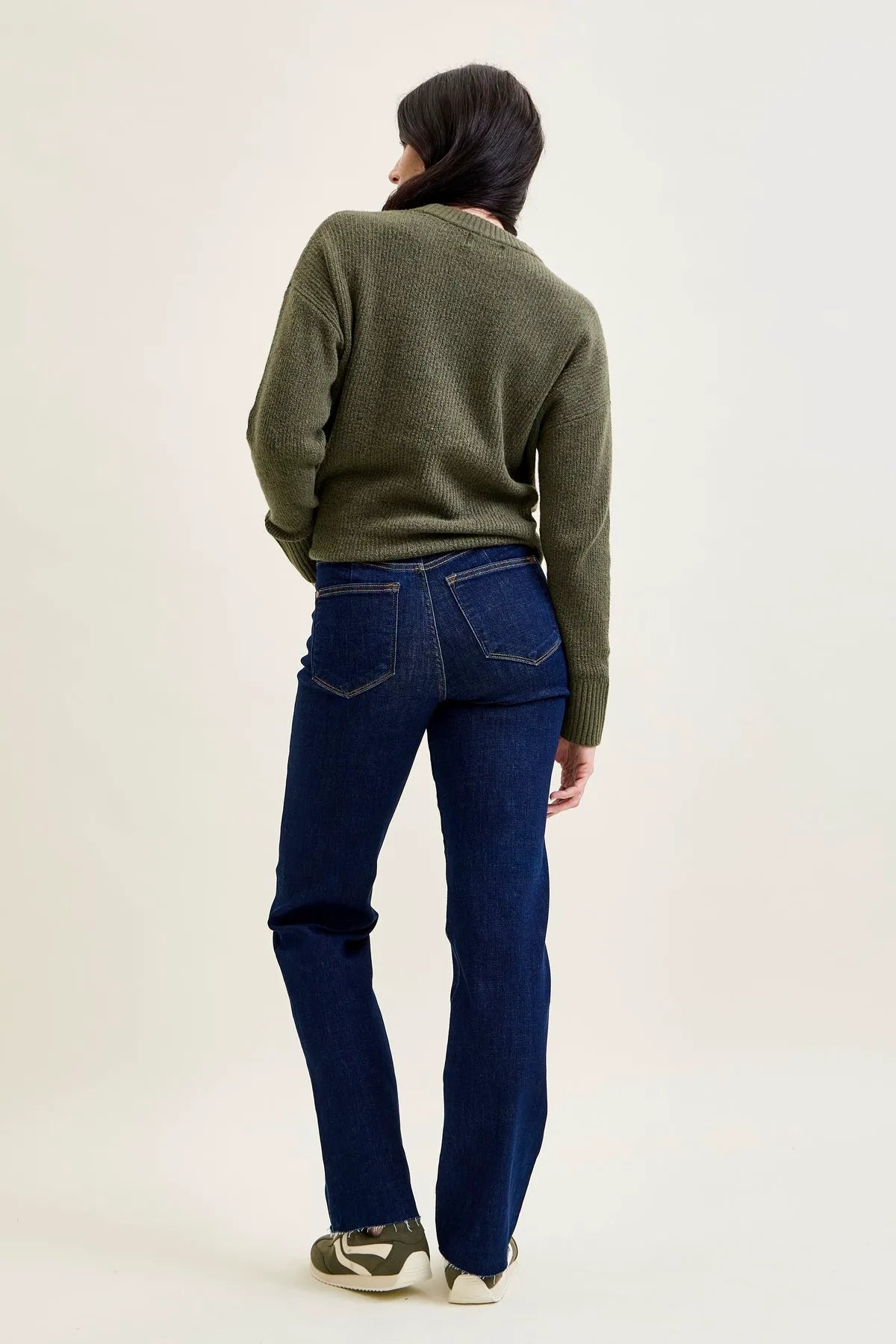 Kimberly Vintage & Back Darts Straight Leg Jeans