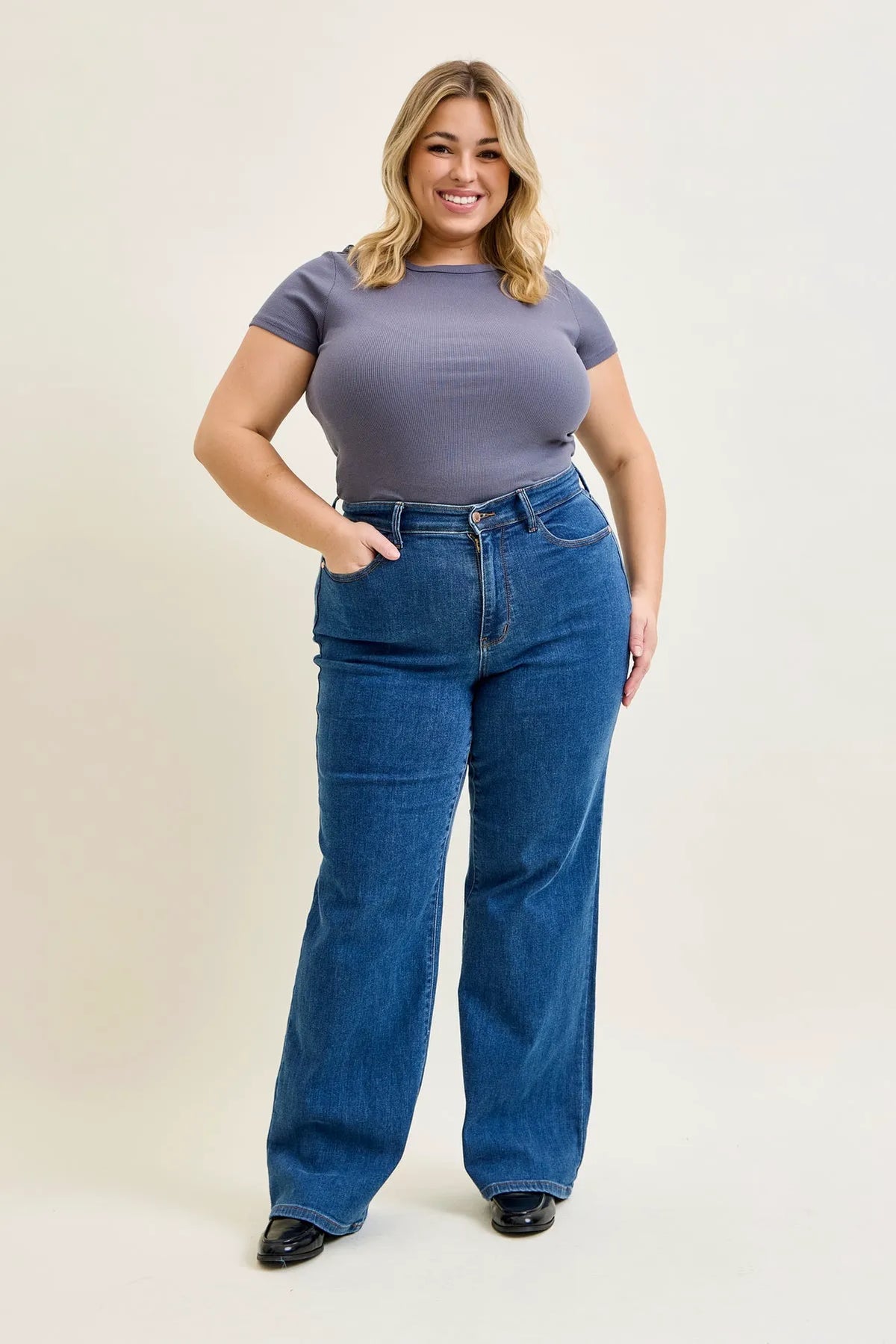 Lux Vintage Classic Wide Leg - PLUS