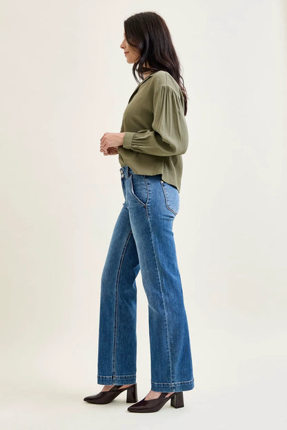 Penny Wide Denim Trouser