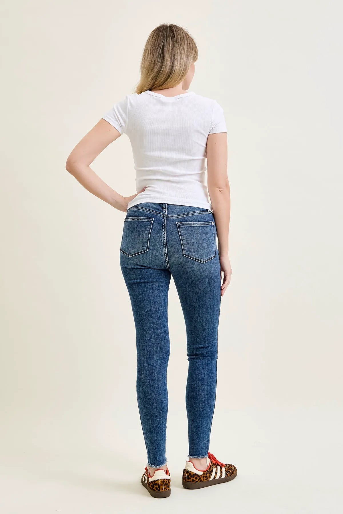 Sienna Skinny Jeans with Rips