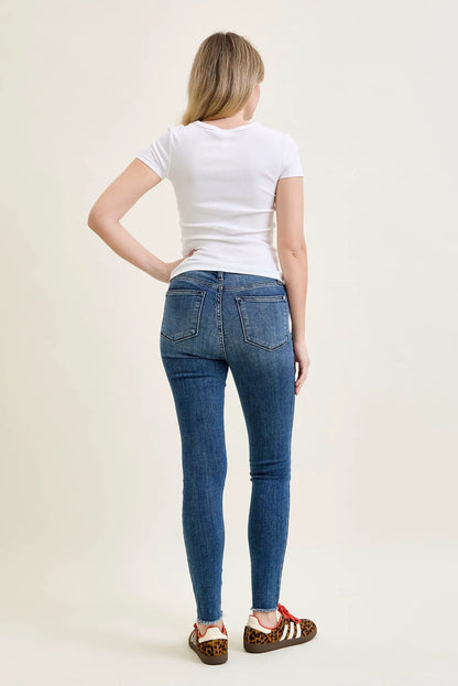 Sienna Skinny Jeans with Rips