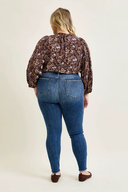 Sienna Skinny Jeans with Rips - PLUS