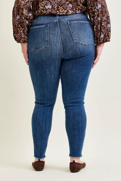 Sienna Skinny Jeans with Rips - PLUS