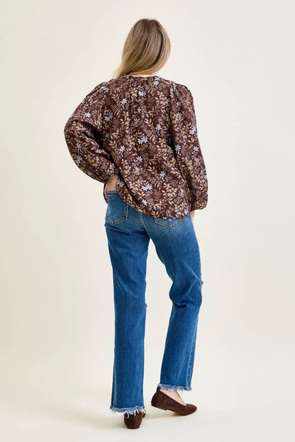 Brett Distressed Dad Jeans