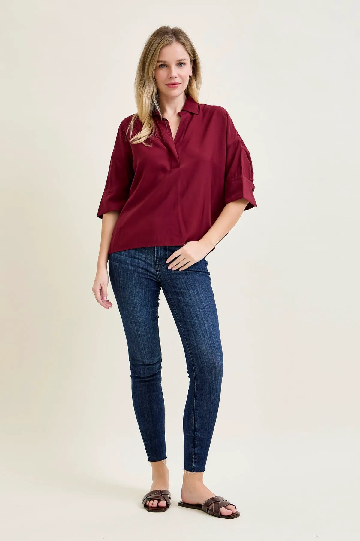 Sienna Edgy Skinnies with a Raw Twist