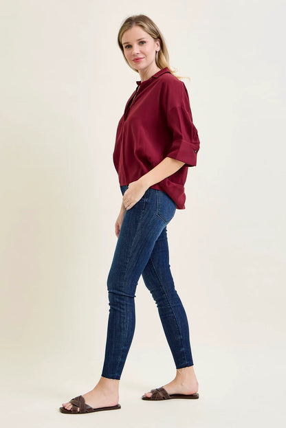 Sienna Edgy Skinnies with a Raw Twist