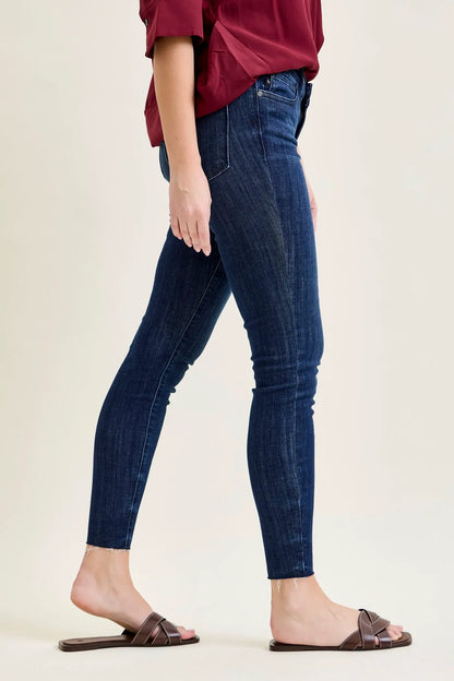 Sienna Edgy Skinnies with a Raw Twist
